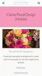 Mobile Screenshot of clarkefloraldesign.ca